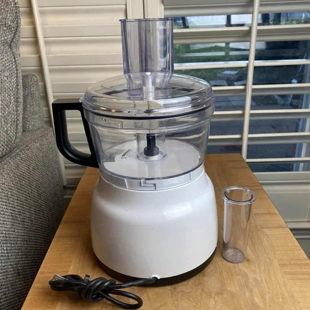 KitchenAid 7Cup Food Processor System White Tested‎ KFP0711WH NO BLADE
